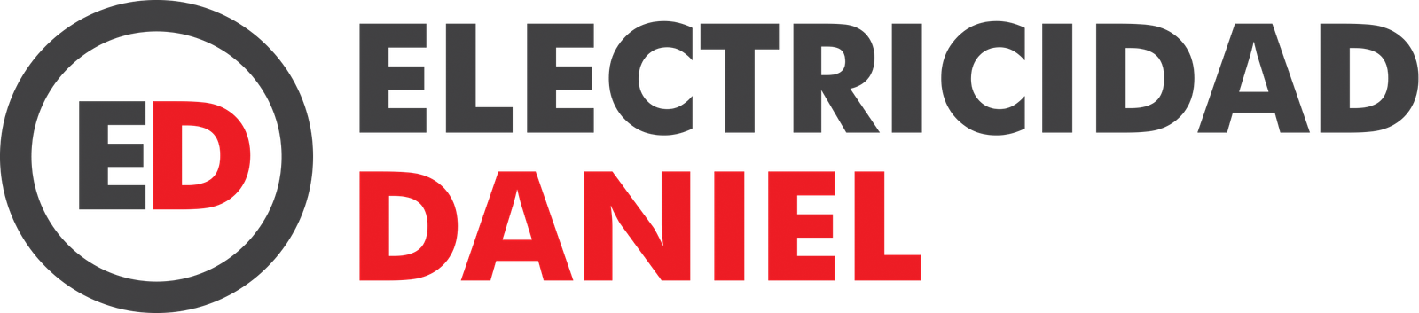 Logo electricidad daniel blanco